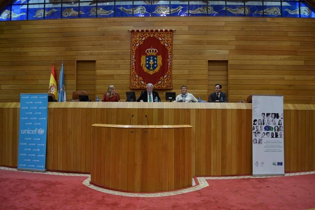 O Parlamento de Galicia acolleu unha sesión plenaria infantil conmemorativa do 25 aniversario da Convención dos Dereitos dos Nenos